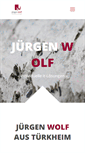 Mobile Screenshot of juergen-wolf.com