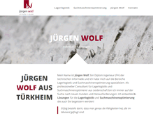 Tablet Screenshot of juergen-wolf.com
